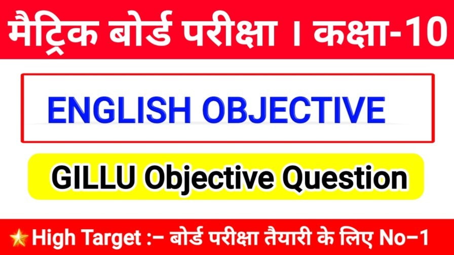 gillu objective question