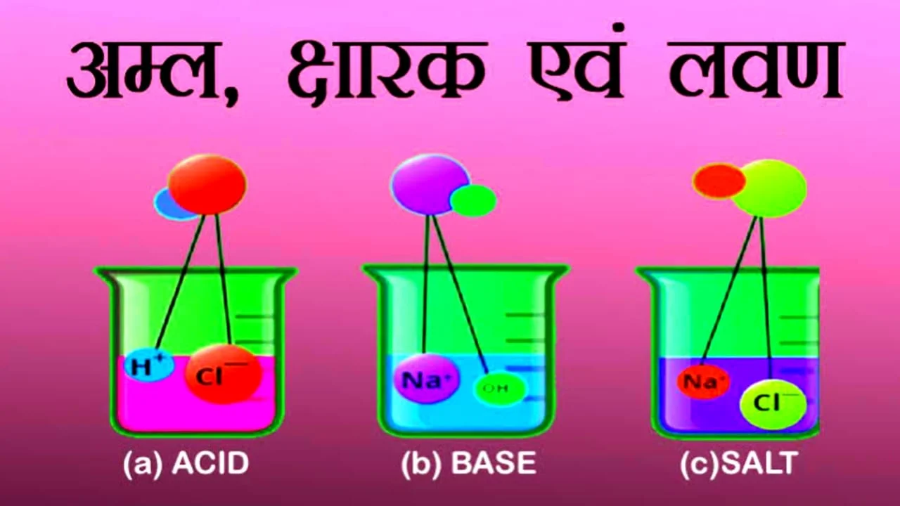 अम्ल क्षारक एवं लवण