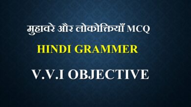 Muhavare Aur lokoktiyan MCQ Question